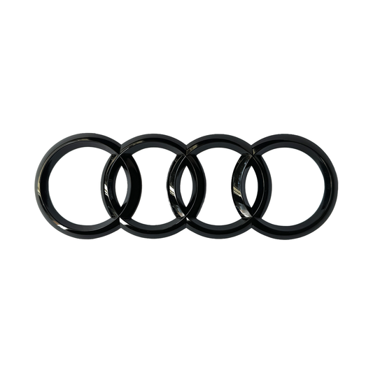 Audi Black Trunk Logo